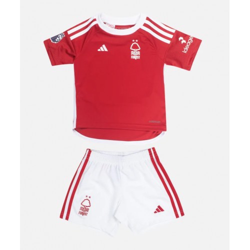 Nottingham Forest Domaci Dres za djecu 2023-24 Kratak Rukav (+ Kratke hlače)